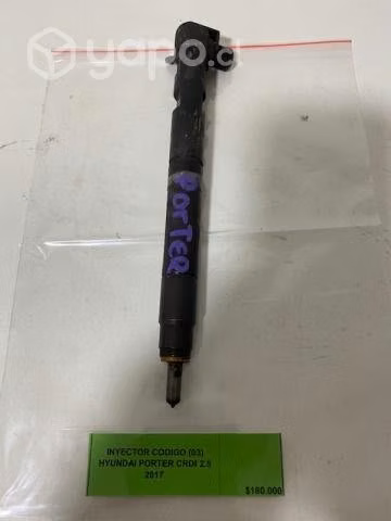 Inyector 28229873 (03) Hyundai Porter CRDI 2017