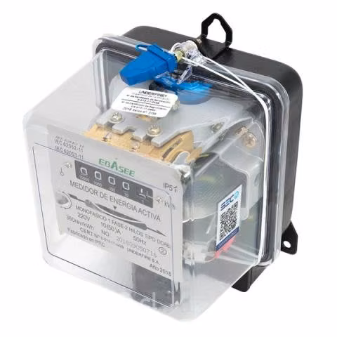 Medidor magnetico monofásico certificado 10(50)a
