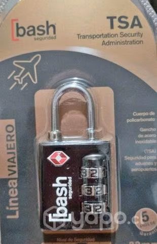 Candado viajero 3 combinaciones