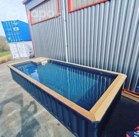 Piscina Contenedor Maritimo Dry Piscinas Fibra