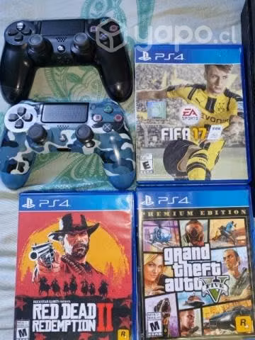 Ps4 slim 500 gb en perfecto estado