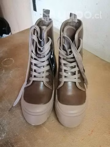 Botines Café claro