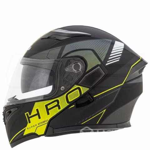 Casco Moto Hro 3400 super stream n.m am.n Abatible