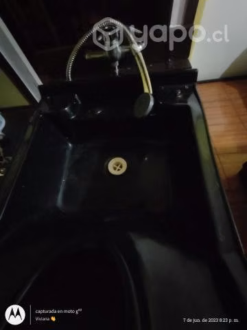 Silla y lavapelos