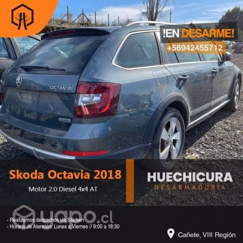 Piola acelerador skoda octavia 2018