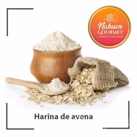 Harina de avena 1 kilo /Nahuen Gourmet