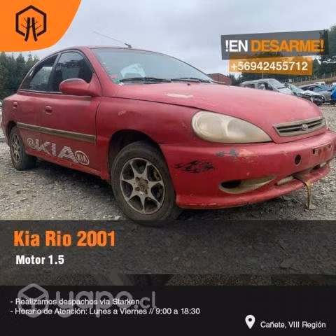 Electroventilador kia rio 2001