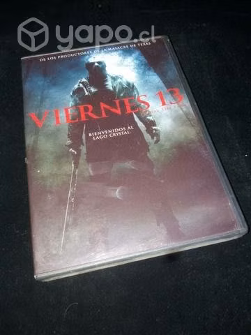 Película Viernes 13; Bienven. al lago Crystal dvd