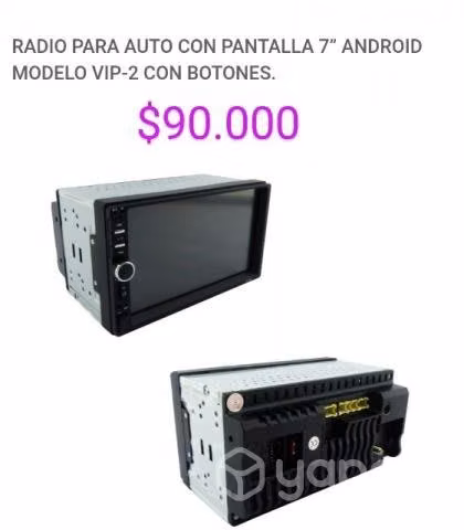 Radio para auto con pantalla 7 - Imagen 2
