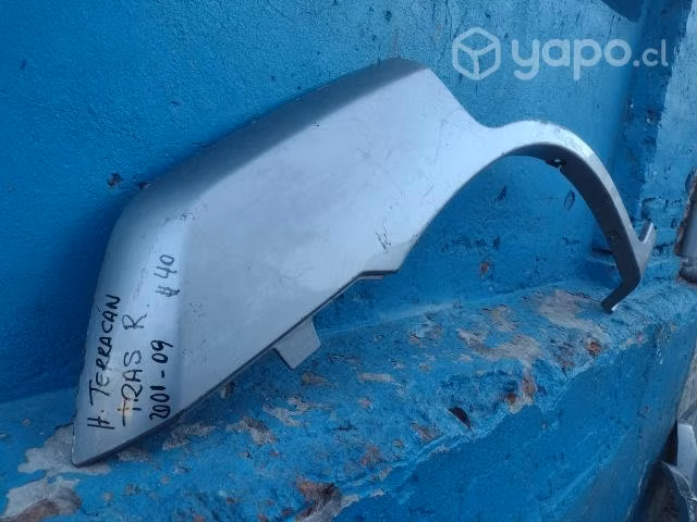 Moldura trasera der Hyundai terracan 2001-2009 - Imagen 3