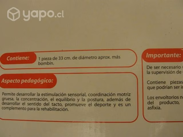 Cojin con aire terapeutico 33 cm nuevo