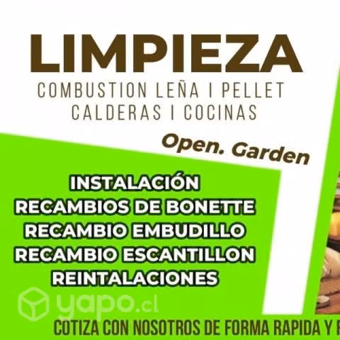 Limpieza y mantencion de calefactor a pellets y le