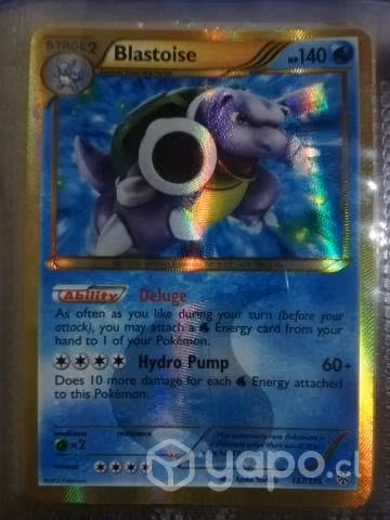 Carta pokemon blastoise Plasma Storm NM
