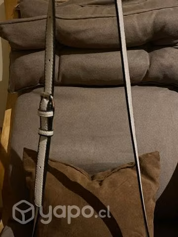 Cartera de cuero blanca - Imagen 2