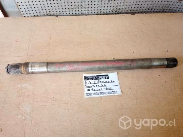 Eje diferencial delantero Ford Ranger 3.2