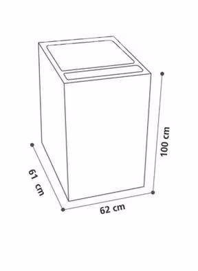 Lavadora usada marca Mabe 9,5kg - Imagen 5