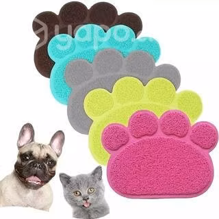 Alfombrilla Antideslizante Huella Para Perros Gato