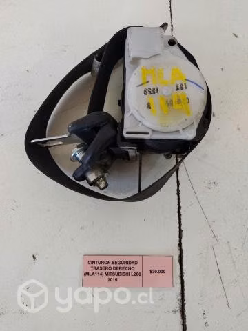 Cinturon Seg Tras der (MLA114) Mitsubishi L200