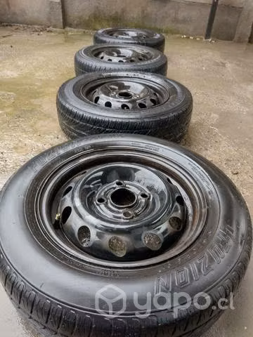 Neumáticos y llantas R13 perfil 175/70 - pack 4u