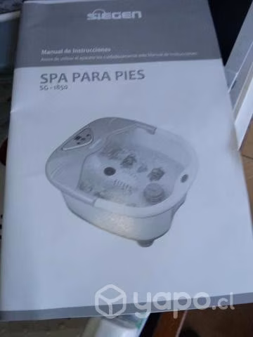 Spa para pies nuevo de paquete - Imagen 3