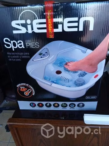 Spa para pies nuevo de paquete