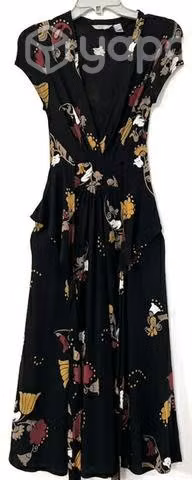 Vestido Elástico Entallado Marca Mng Talla Xs