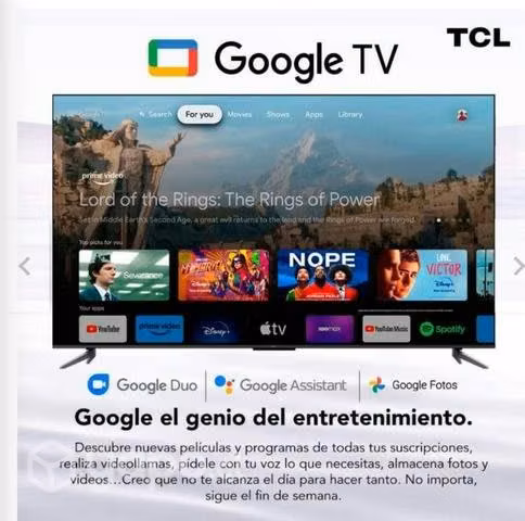 Qled tcl 65"