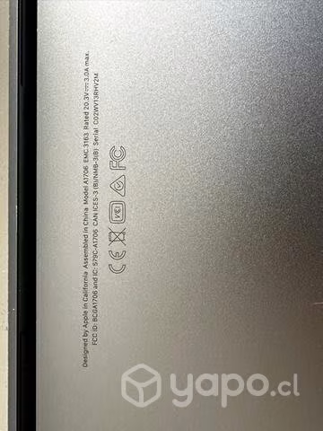 MacBook Pro A1706 - Imagen 5