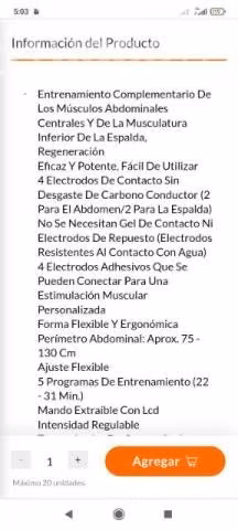 Electrofisico abdominal