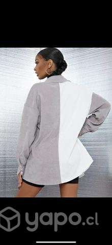 Sobre camisa bi color - Imagen 2