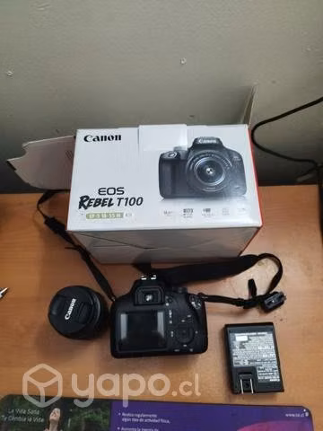 Camara Canon Eos Rebel T100