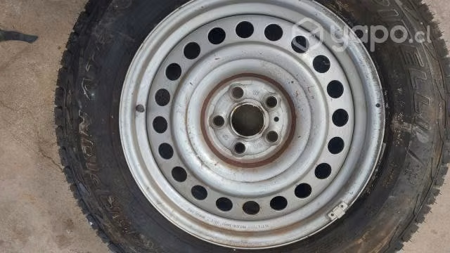 Llanta acero y neumático nuevo Amarok