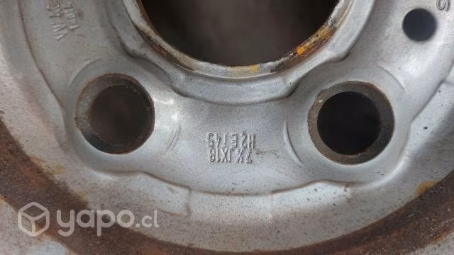 Llanta acero y neumático nuevo Amarok