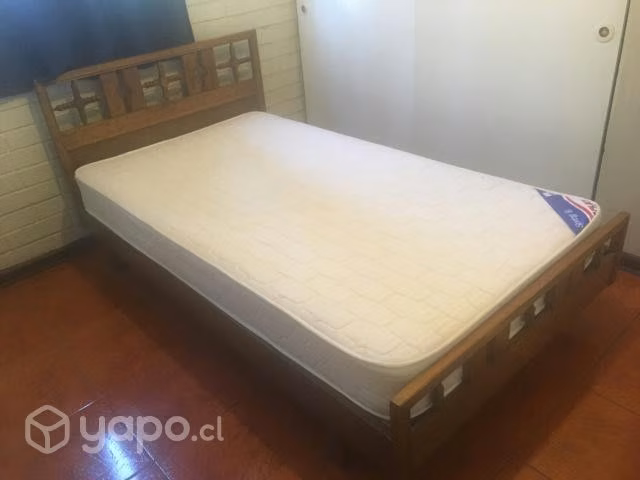 Cama y Colchón 1.5 Plaza 70.000
