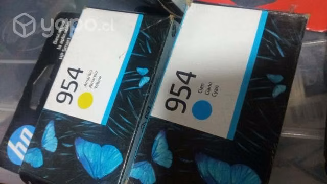 Tintas HP 954 colores originales