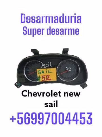 Sinoptico chevrolet new sail desarmaduria