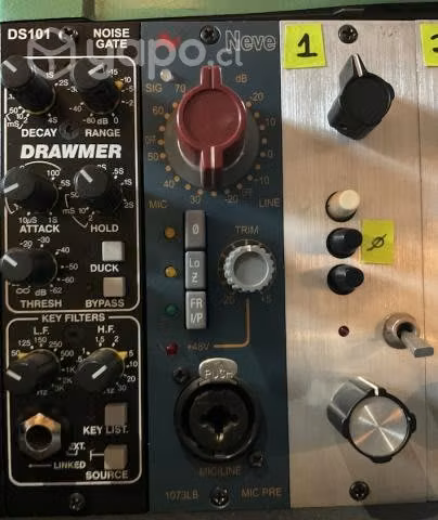 Preamplificador de microfono Neve 1073LB serie 500