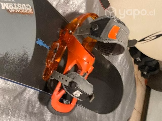 Fijaciones burton custom