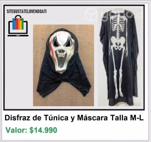 Disfraz Calavera Nuevo