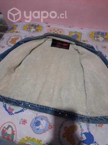 Chaqueta mezclilla poco uso m