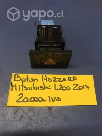 Boton hazard Mitsubishi L200 2016 al 2019