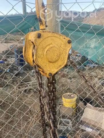 Tecles de cadena y palanca