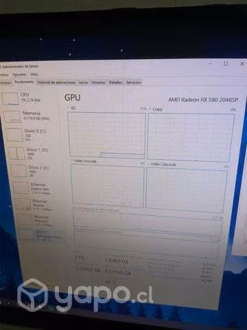 Pc gamer buen estado precio conversable