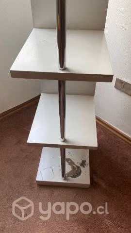 Repisa blanca de melamina - Imagen 4