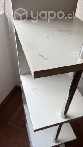 Repisa blanca de melamina - Imagen 5