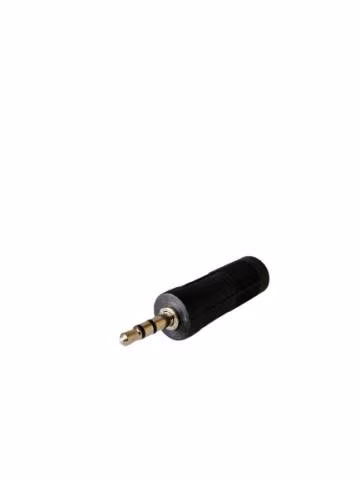 Adaptador Audio Jack 6,3 Hembra a Jack 3,5 Macho - Imagen 2