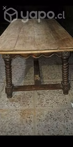 Antigua mesa de madera, para reutilizar - Imagen 2