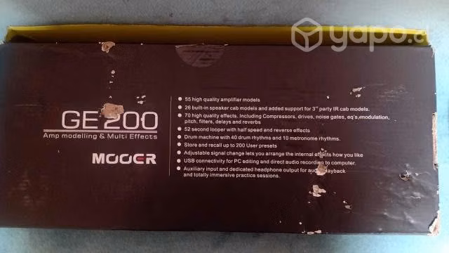Multiefecto Mooer GE200 - Imagen 4