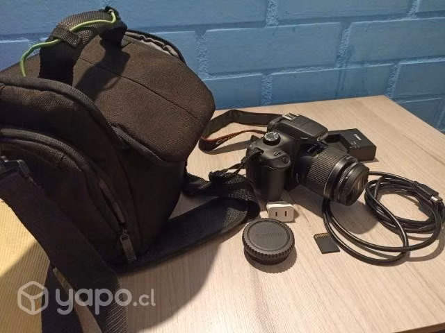 Cámara rebel t100