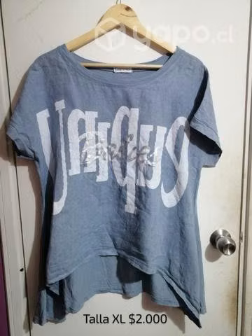 Poleras y camisas talla xl